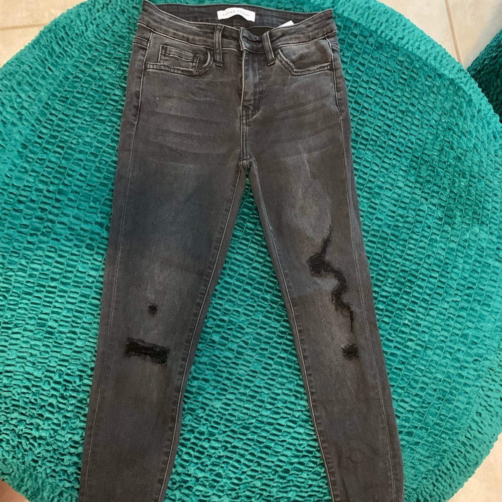 Flying monkey women’s size 24 ankle skinny in washed black good condition $10